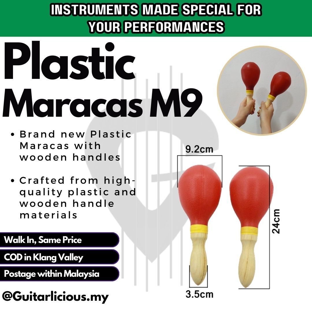 Plastic Maracas M9 (2)