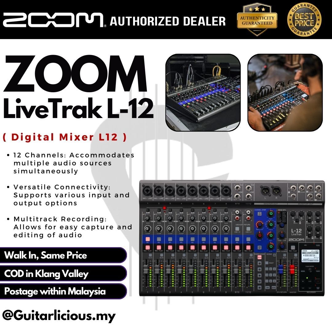 Zoom LiveTrak L-12 (2)