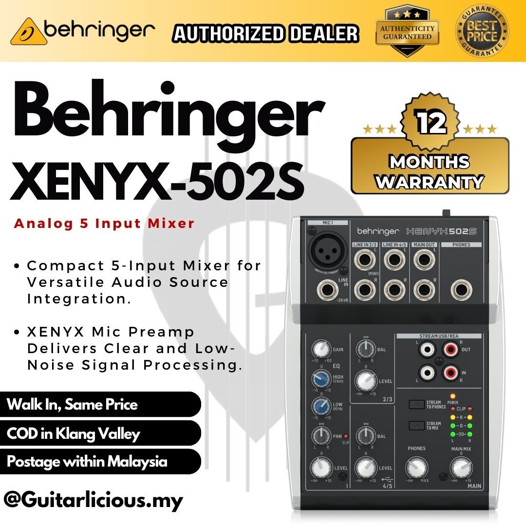 Behringer XENYX-502S