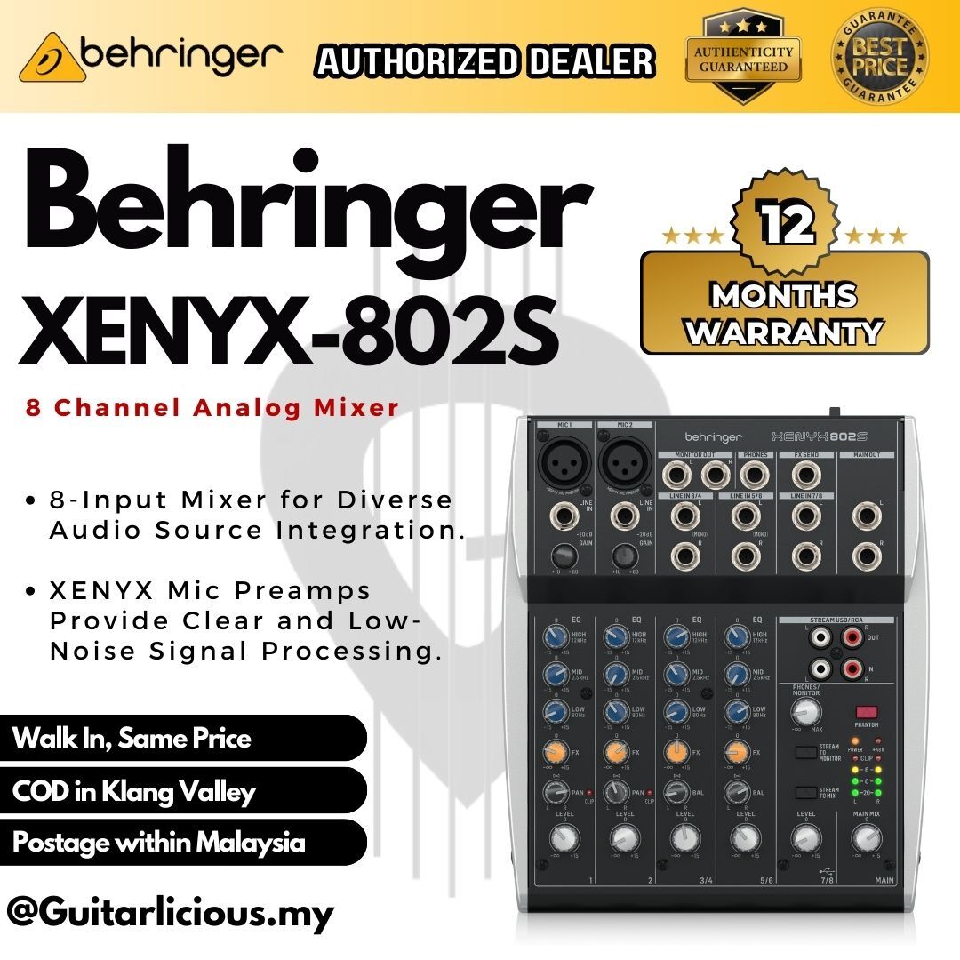 Behringer XENYX-802S