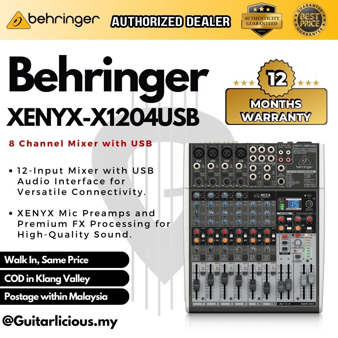 Behringer XENYX-X1204USB