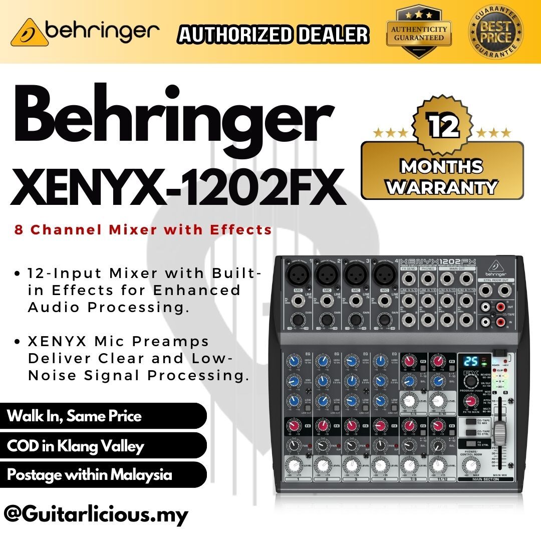 Behringer XENYX-1202FX