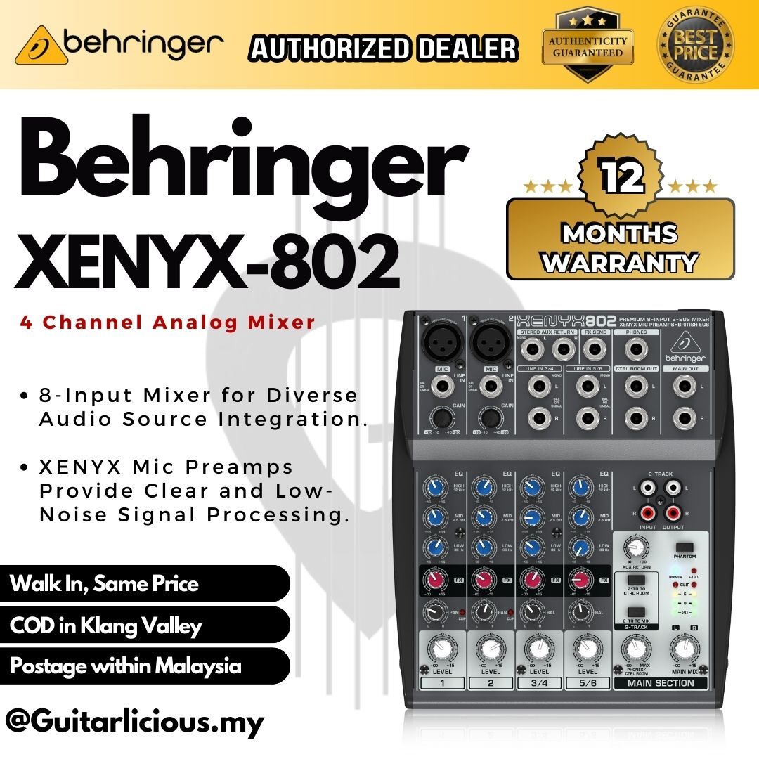 Behringer XENYX-802