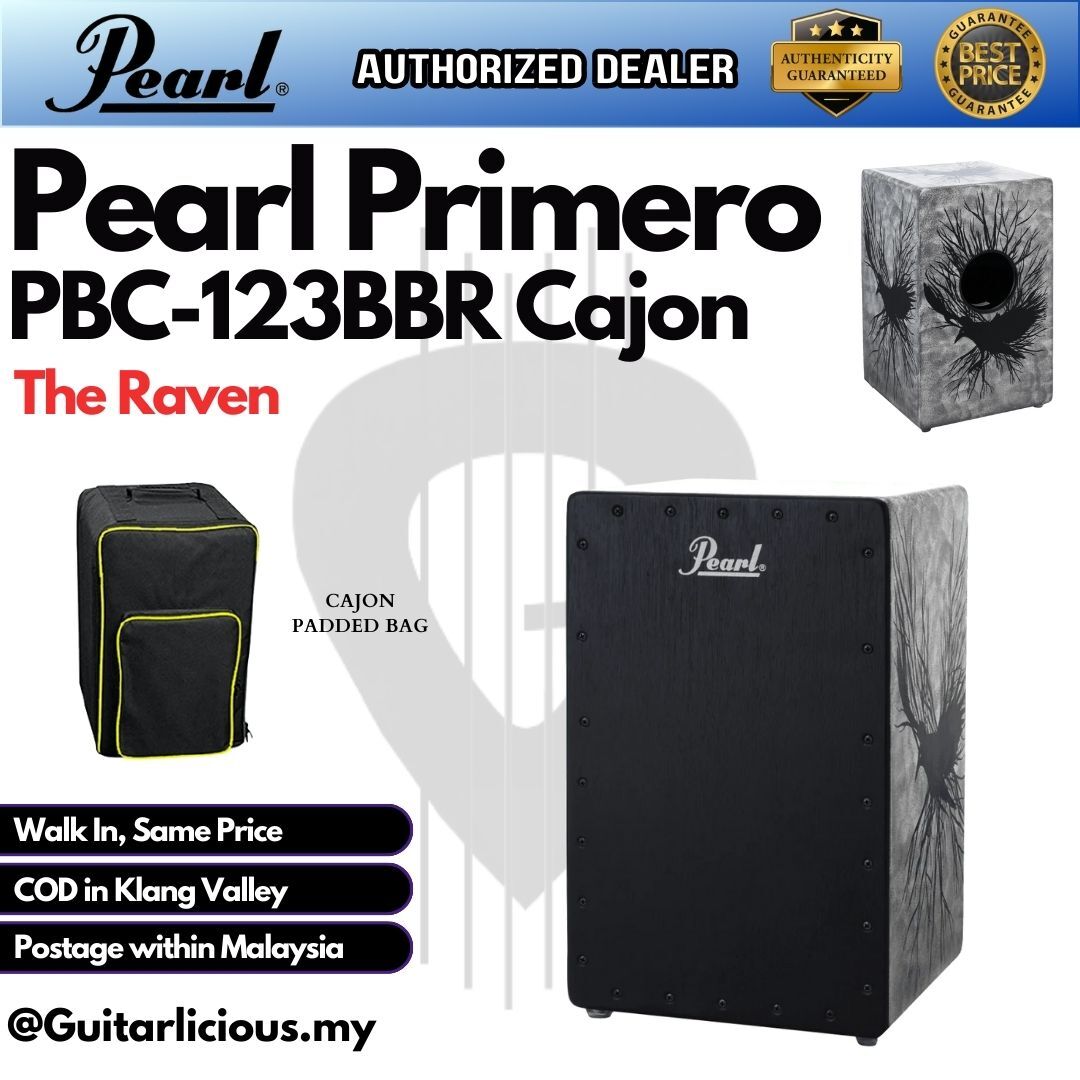 Pearl PBC123BBR Primero Cajon - The Raven, B