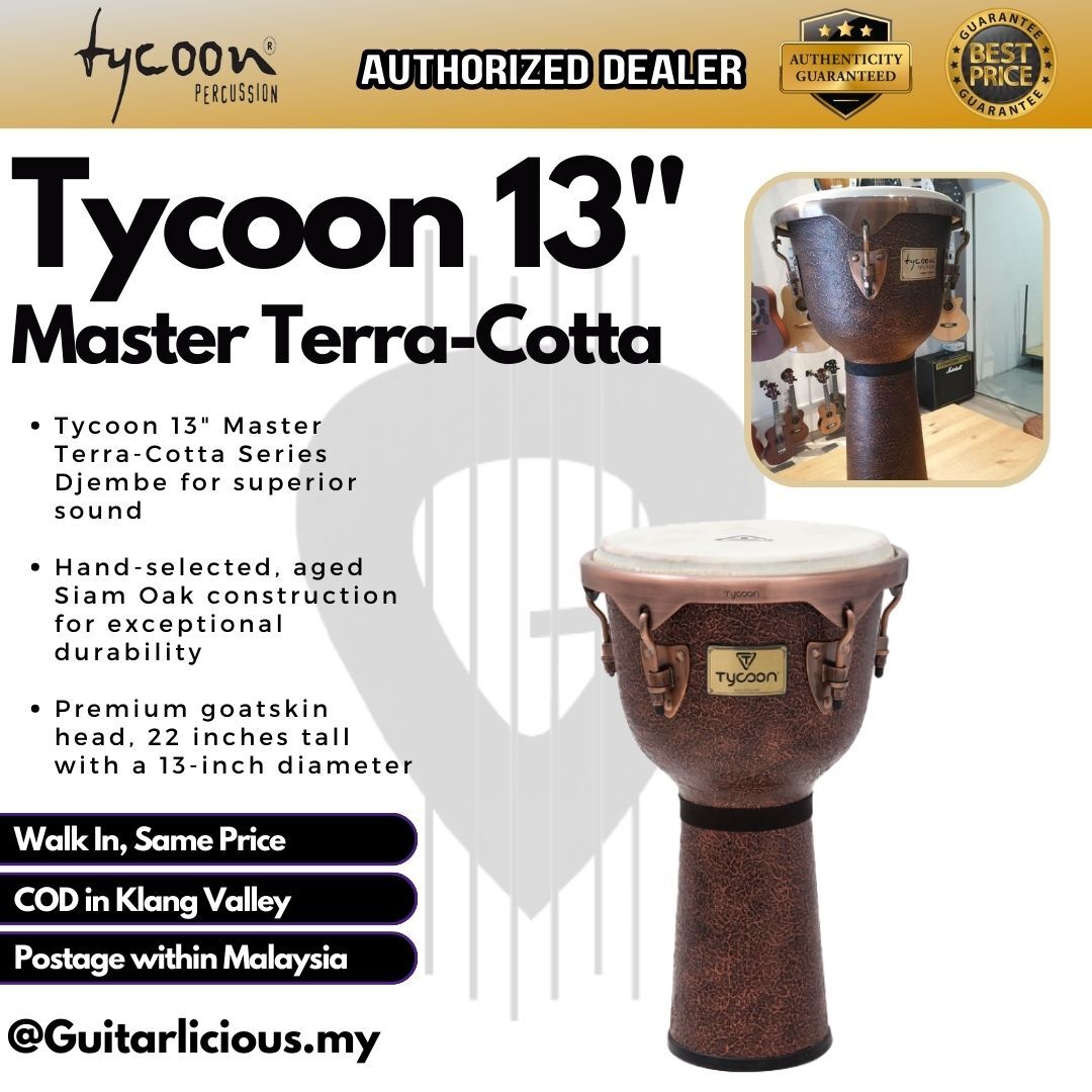 Tycoon 13  Master Terra-Cotta Series Djembe TJTC-713
