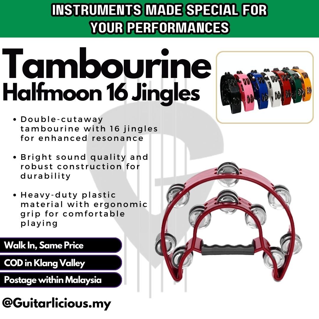 Half-moon Tambourine