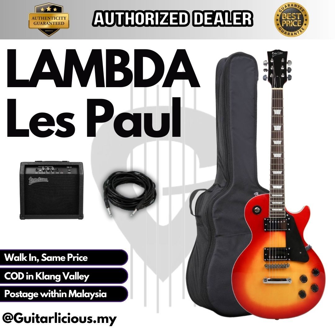 Les Paul, Right, Red - B
