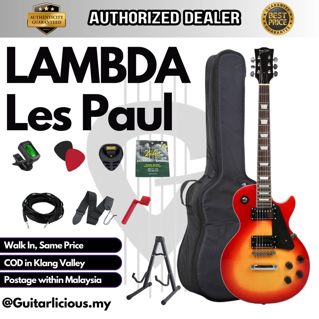 Les Paul, Right, Red - D