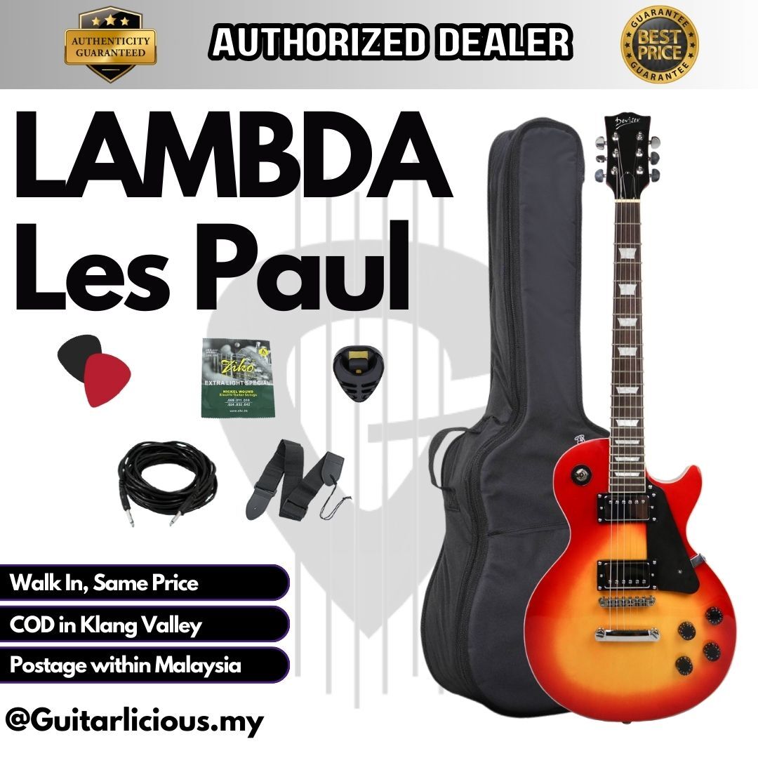 Les Paul, Right, Red - C