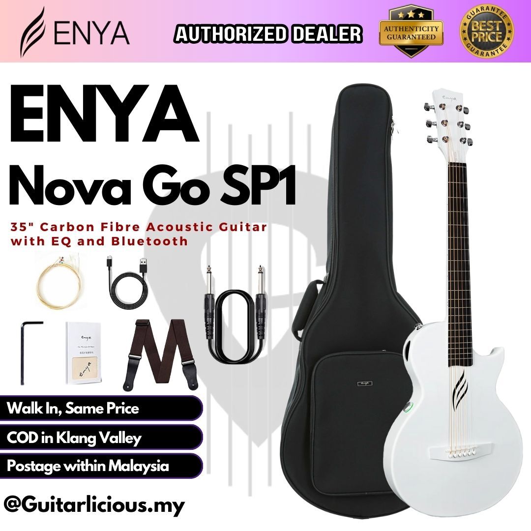 Enya Nova Go SP1 Carbon Fiber AcousticElectric Guitar with EQ Travel