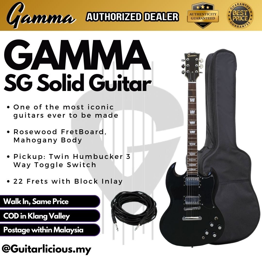 Gamma SG, Black - A