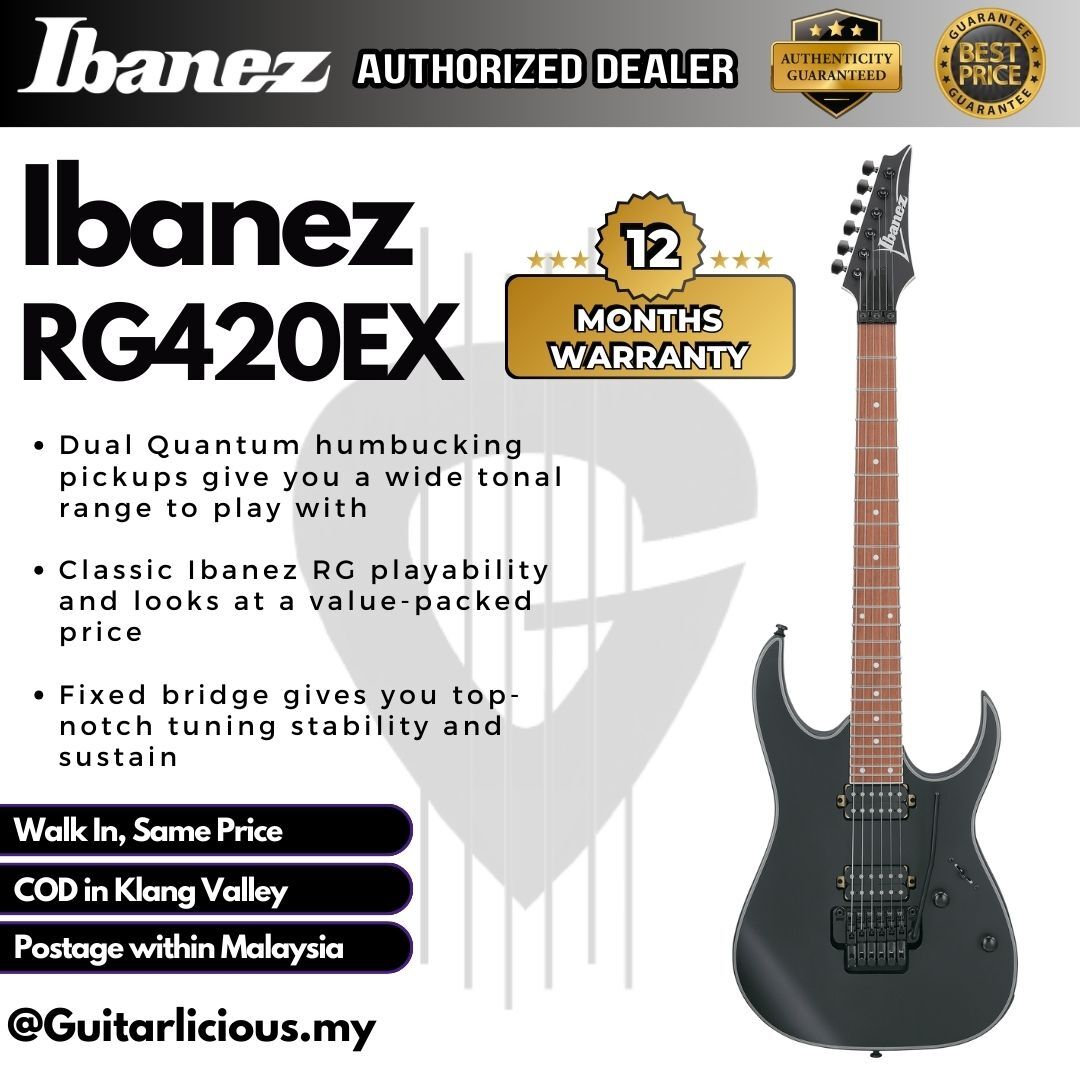 RG420EX, Black Flat - A