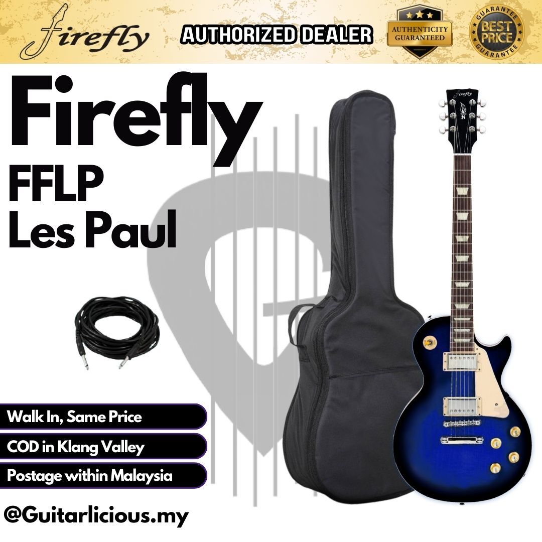 Firefly LP, Blue Sunburst_White - Package A (2)