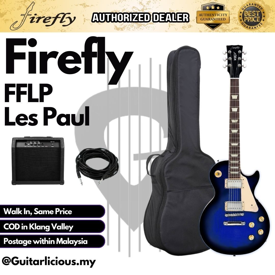 Firefly LP, Blue Sunburst_White - Package B (2)
