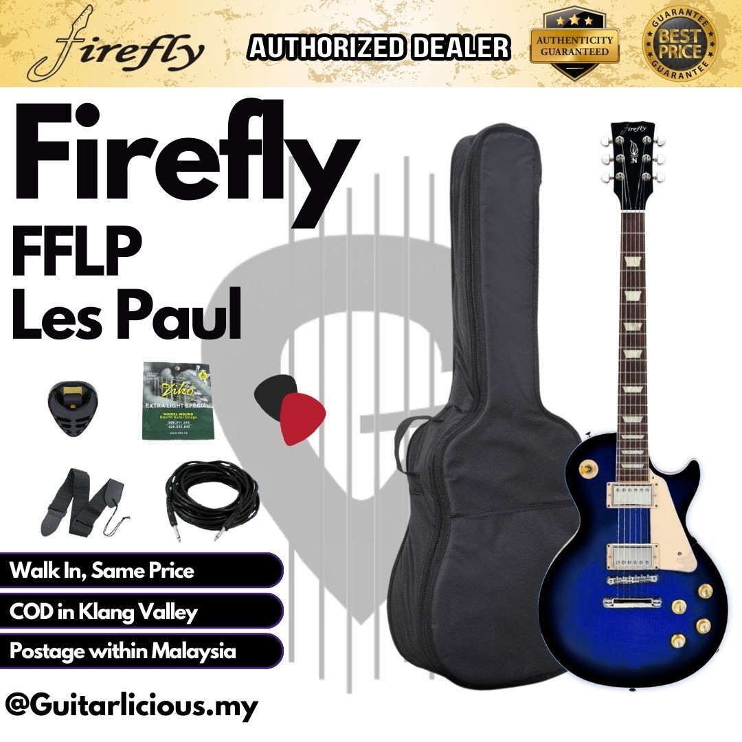 Firefly LP, Blue Sunburst_White - Package C (2)