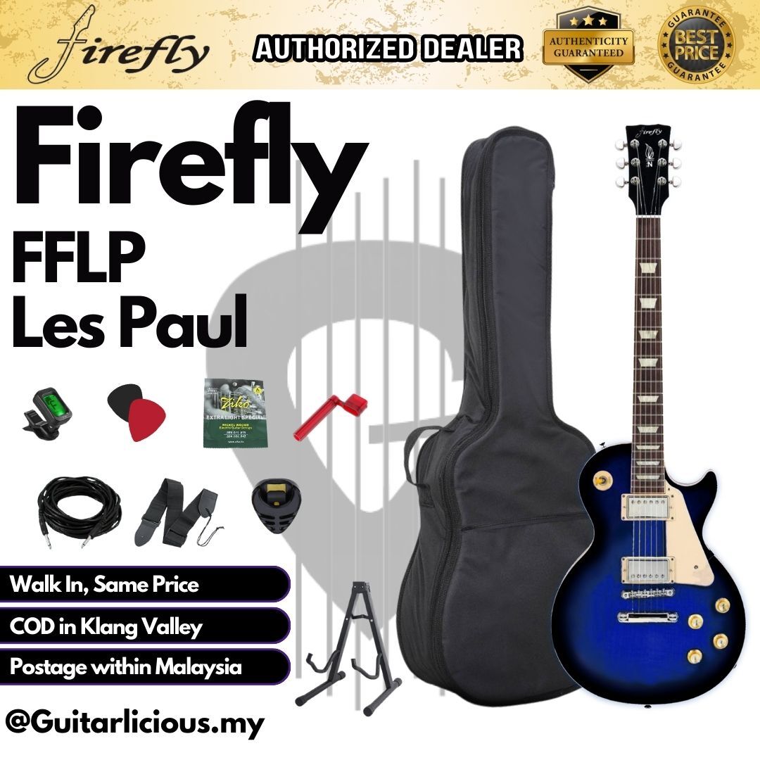 Firefly LP, Blue Sunburst_White - Package D (2)