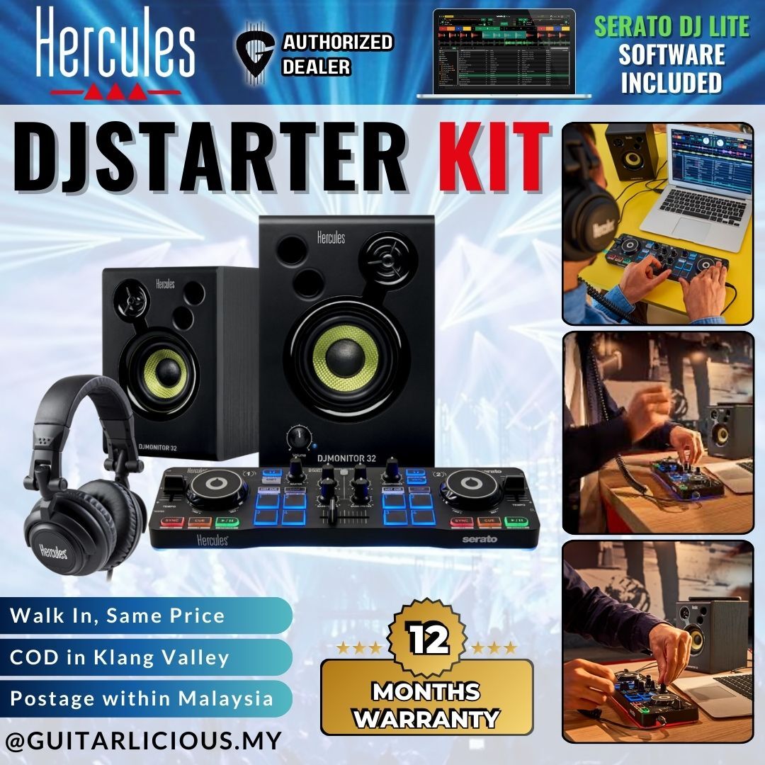 Hercules DJControl Starter Kit