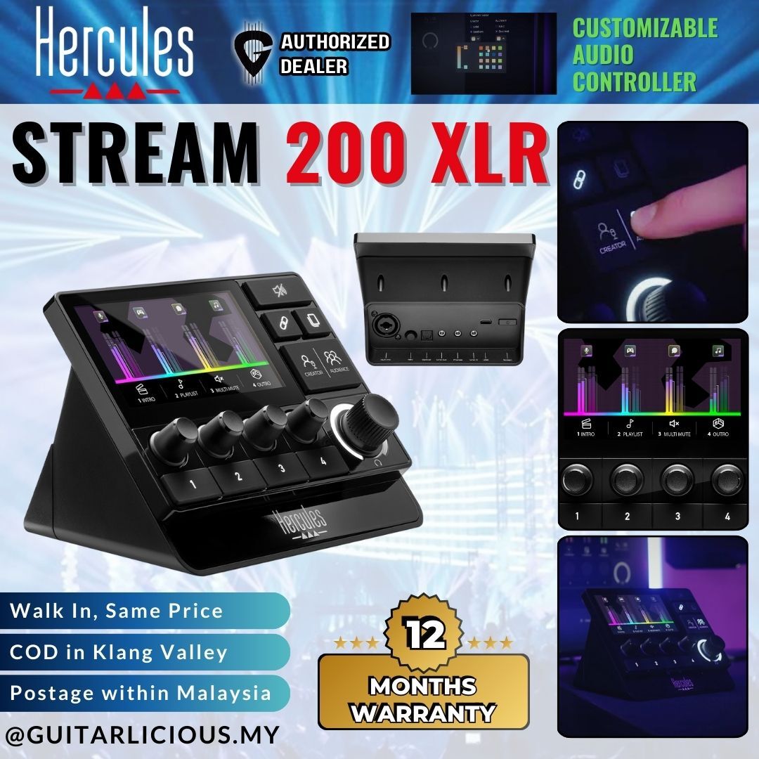 Hercules Stream 200 XLR