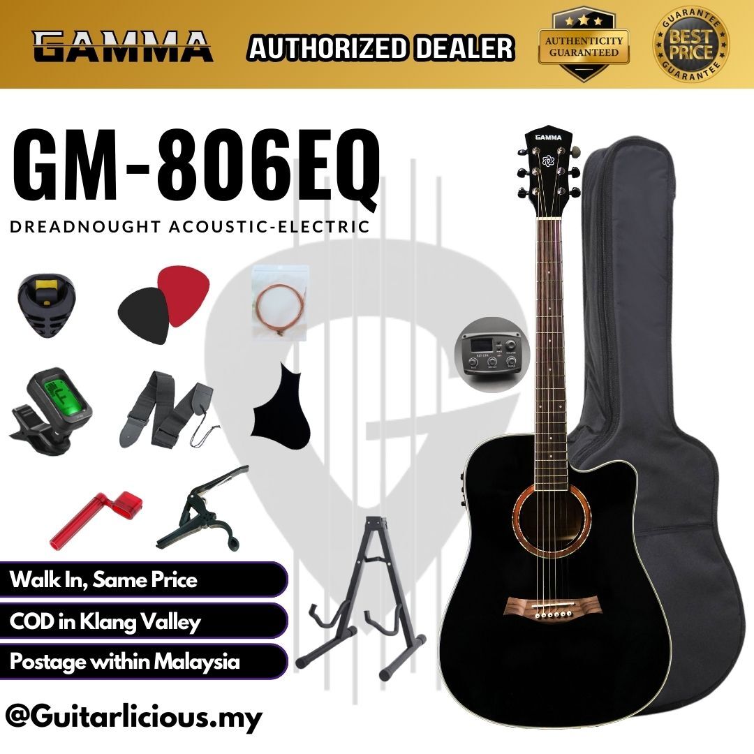 GM-806EQ, Black - C