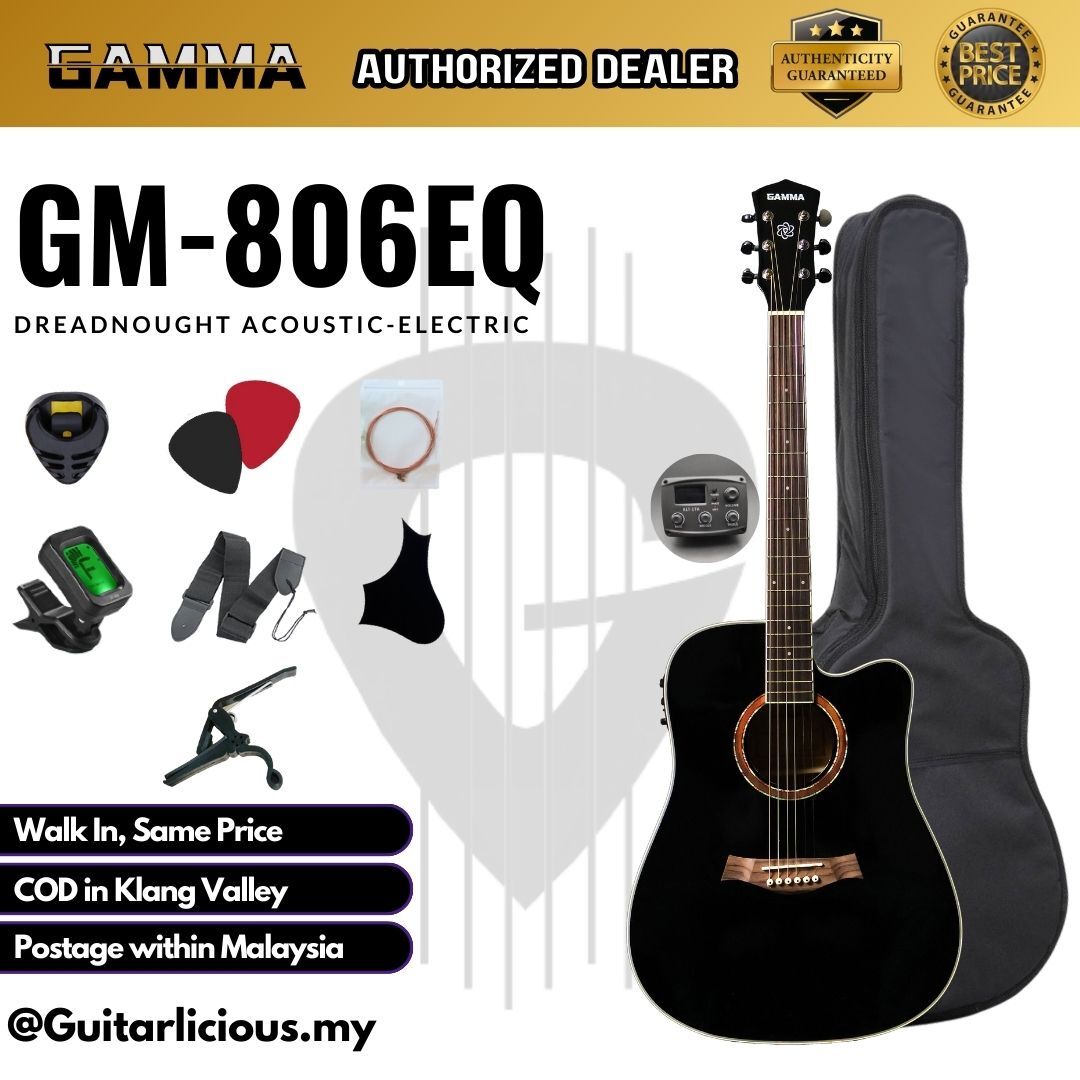 GM-806EQ, Black - B