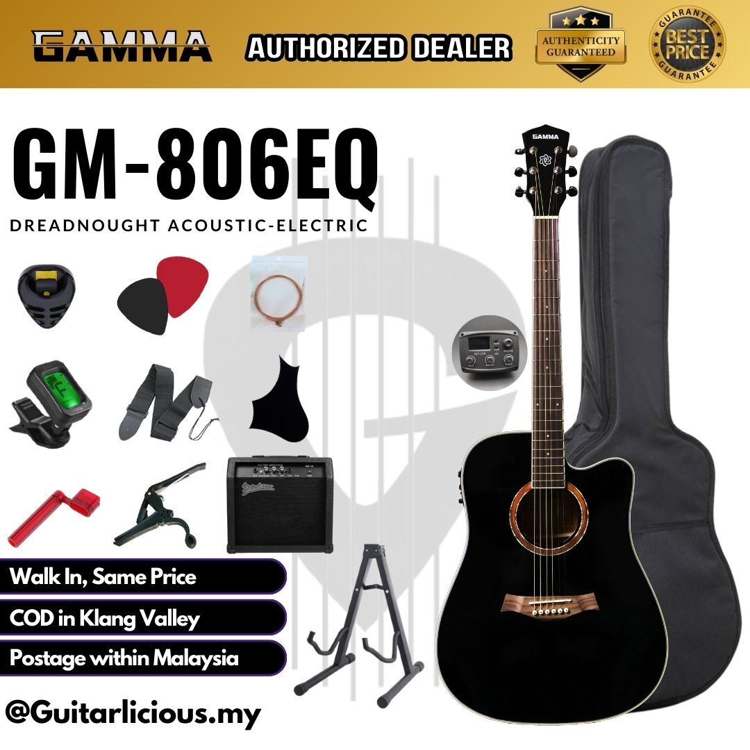 GM-806EQ, Black - D