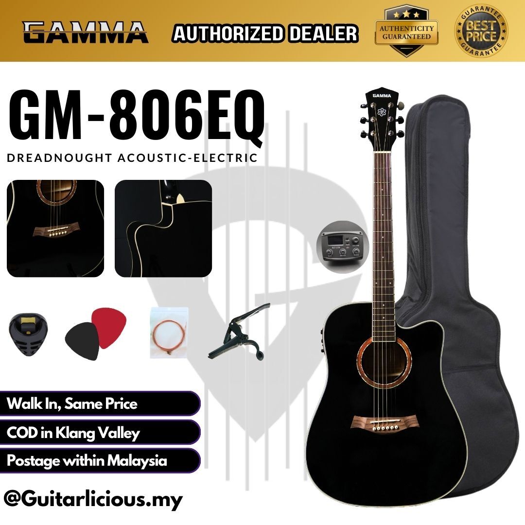 GM-806EQ, Black - A