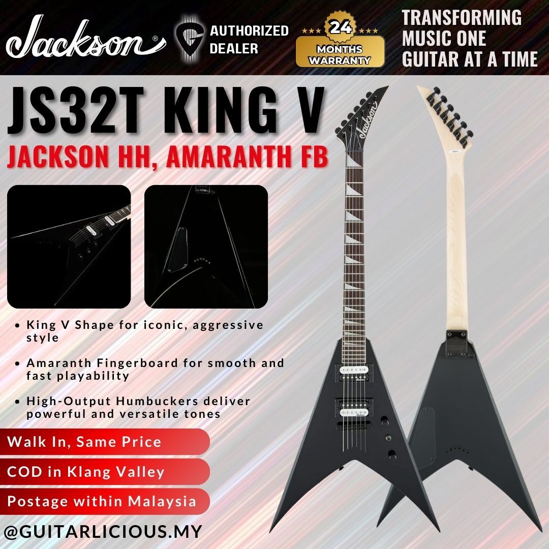 JS32T King V, Gloss Black