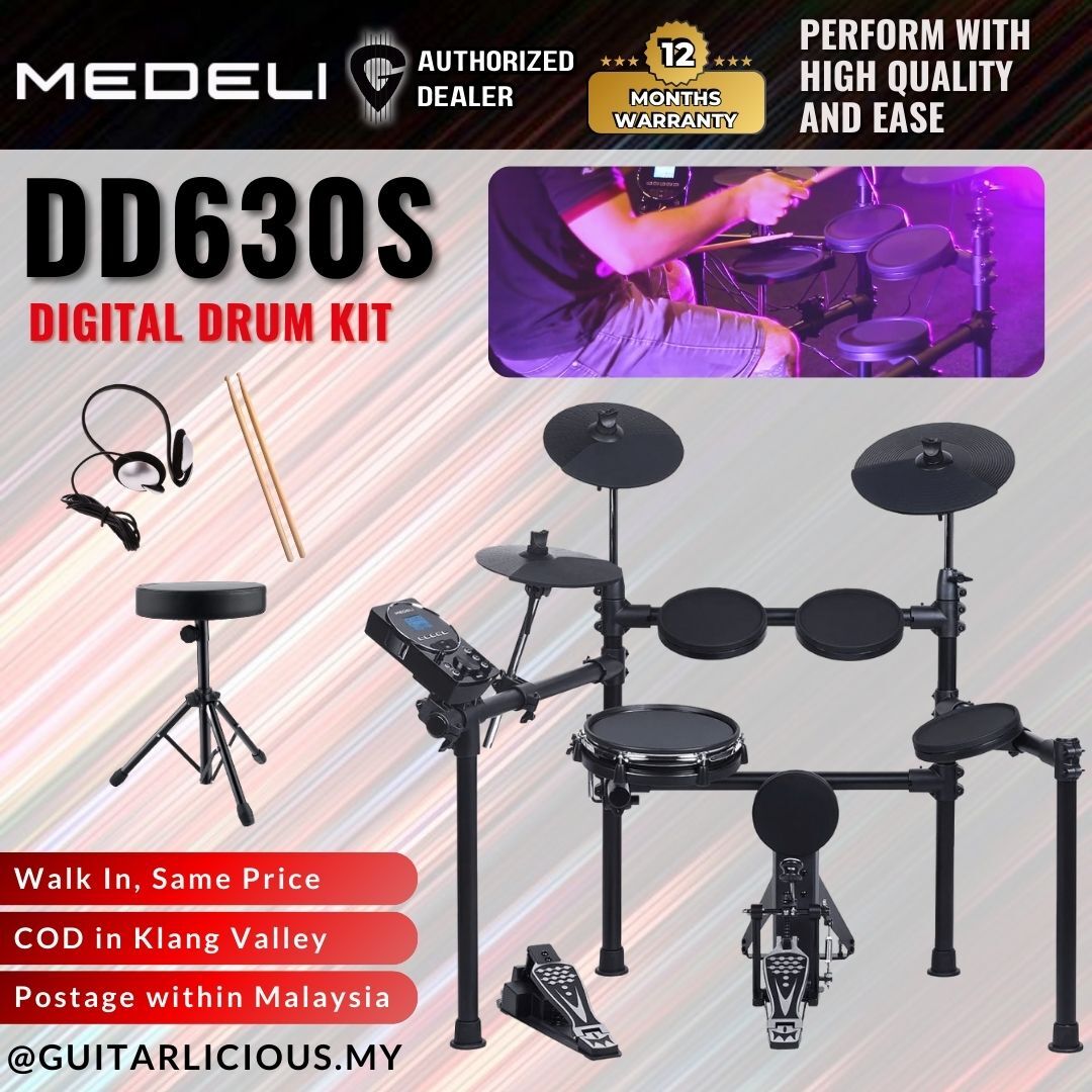 MEDELI DD630S Electronic Drum Kit With Stool & Drumsticks ( DD630S