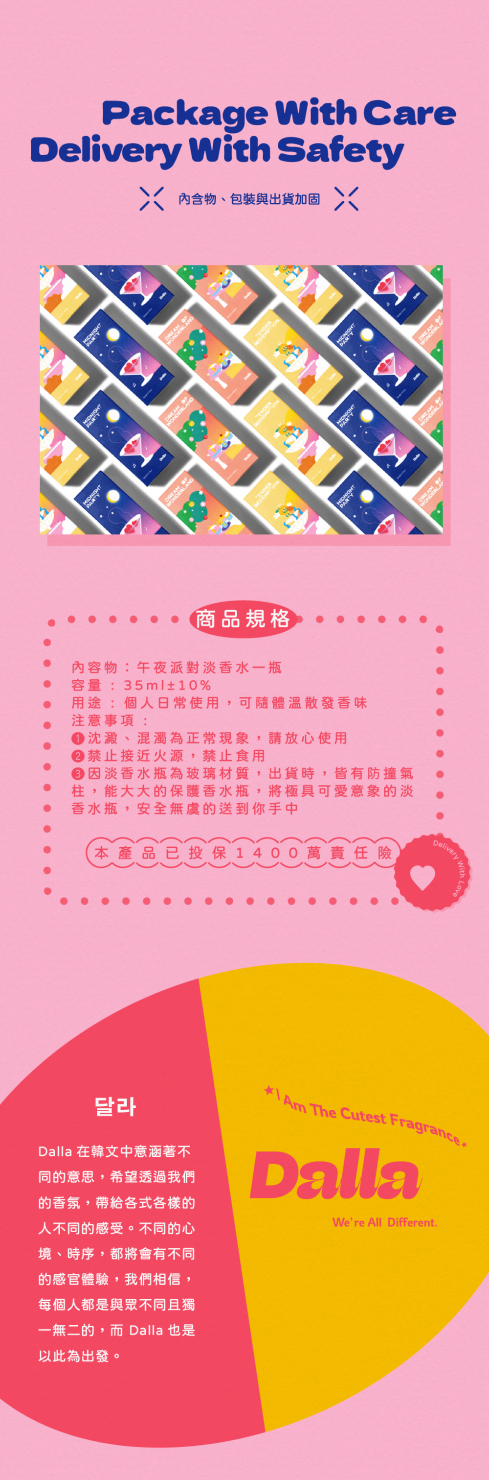 午夜派對 Midnight Party 淡香水 Dalla