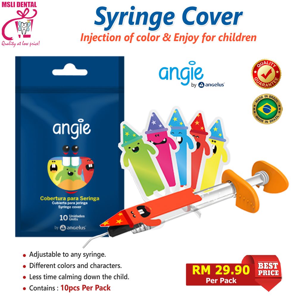 ANGIE PAEDO SYRINGE COVER MSLI Dental Supplies