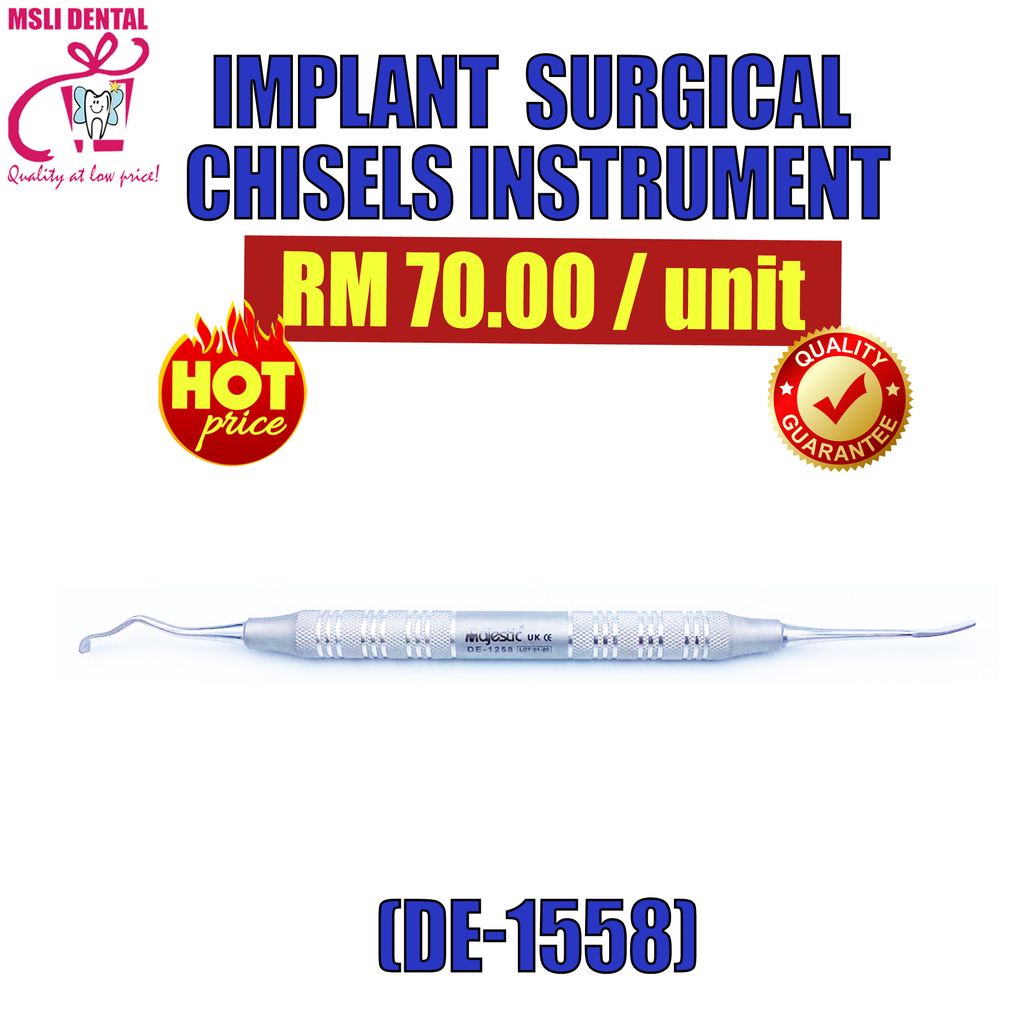 MAJESTIC Implant Surgical Chisels Instrument (DE1558) 🟢 MSLI