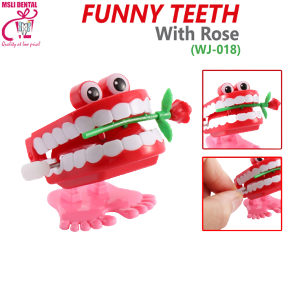 Funny Teeth With Rose.png