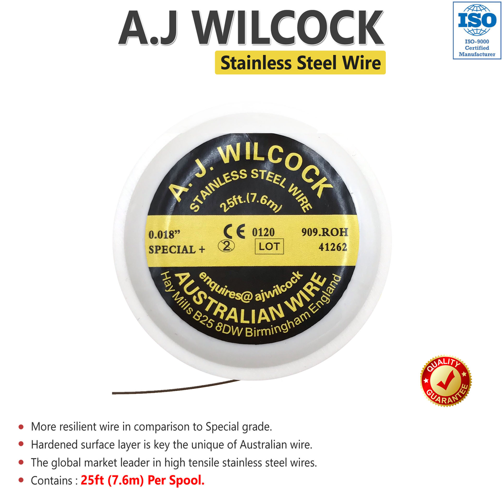 A.J Wilcock Stainless Steel Wire - Australian Wire 🟢 A095