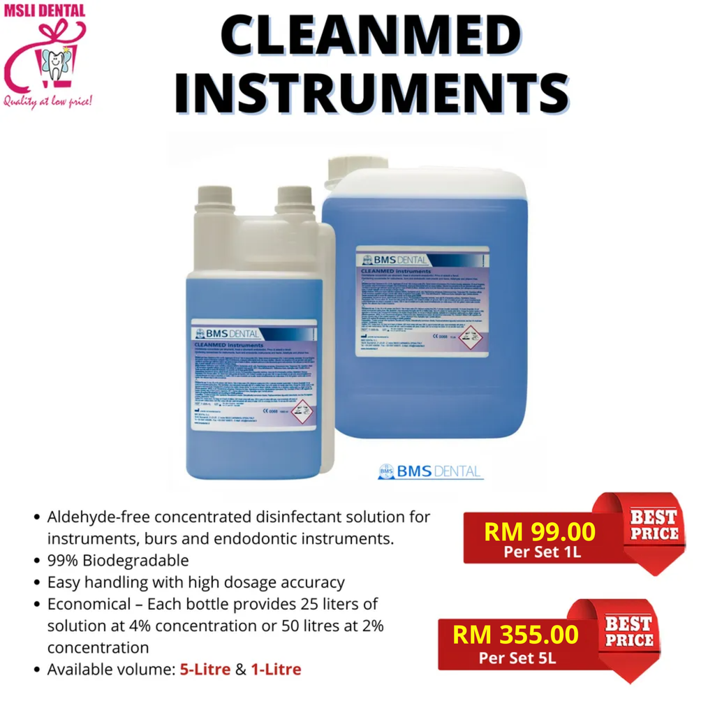 BMS - CLEANMED INSTRUMENTS (Aldehyde-free concentrated disinfectant solution) (1)