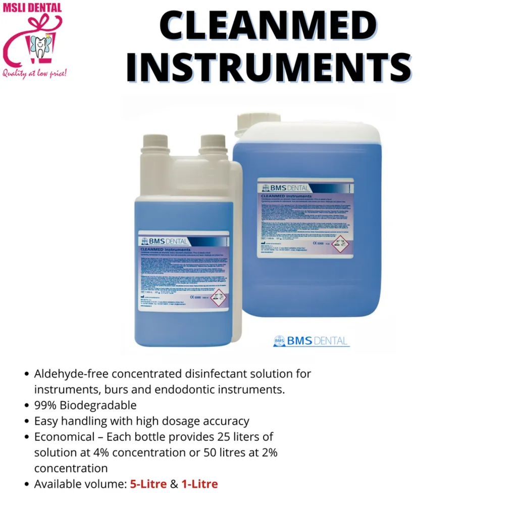 BMS - CLEANMED INSTRUMENTS (Aldehyde-free concentrated disinfectant solution) (2)
