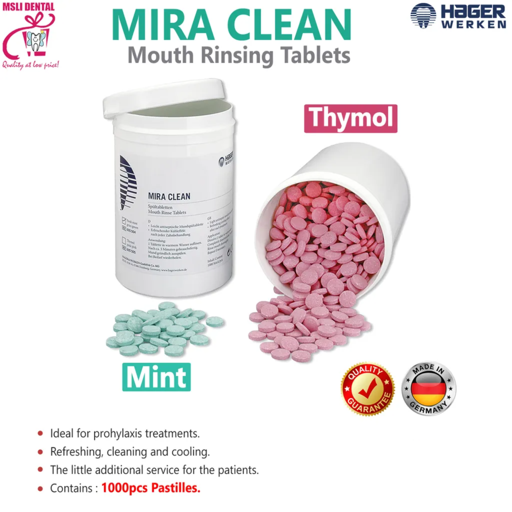 MIRA CLEAN - MOUTH RINSING TABLETS FOR DISSOLVING (2)