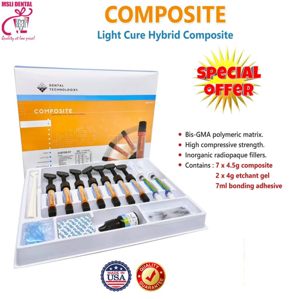 ALPHADENT COMPOSITE - Light Cure Hybrid Composite (2)
