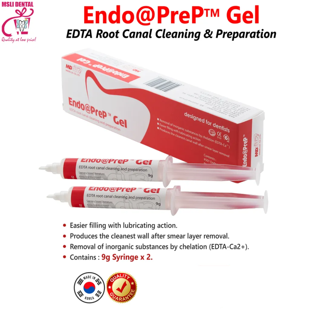 MEDICLUS - ENDO@PREP GEL EDTA Root Canal Cleaning & Preparation 2.0