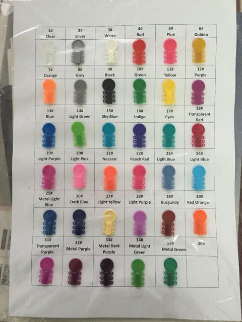 Ready Stock Mixed Colors Module Ligature Ties (O-rings / Power-O) - 10 ...