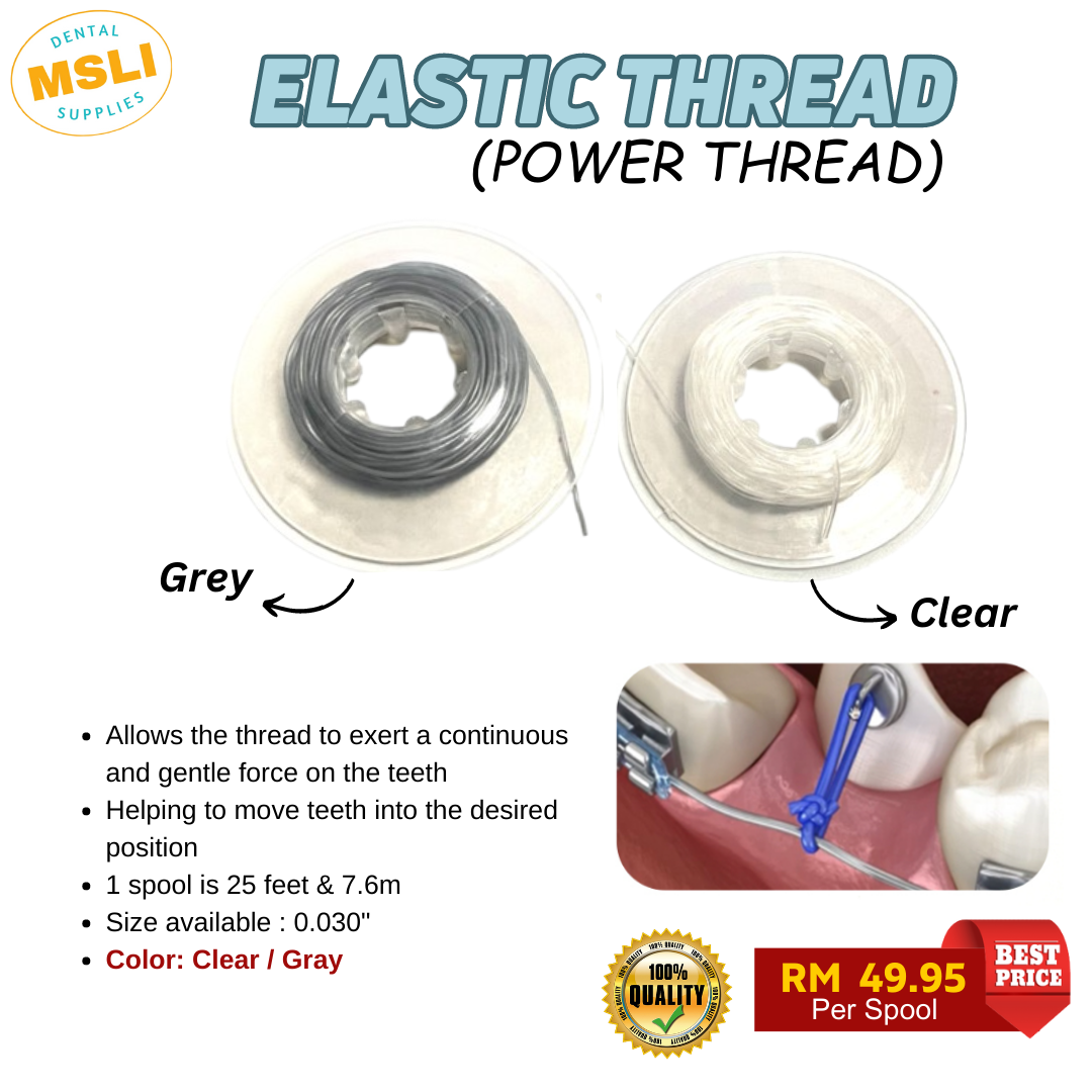 Elastic Thread, Dental Elastic Thread, Orthodontic Tools