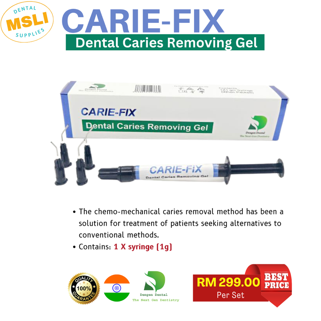 DENGEN CARIEFIX (DENTAL CARIES REMOVING GEL ) (1G)🟢 MSLI Dental Supplies