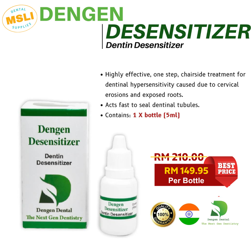 Dental Desensitizer Dengen Dental 5 Ml For Sensitivity Treatment
