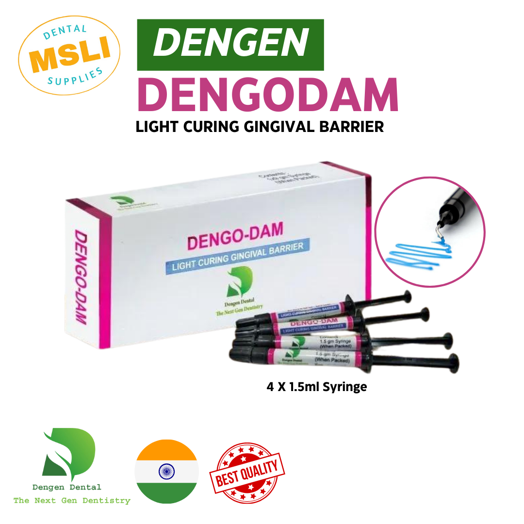 Ready Stock DENGEN DENGODAM - Light Curing Gingival Barrier (4 X 1.5ml ...