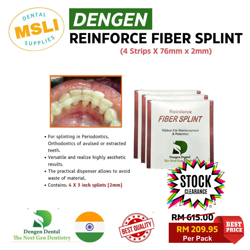 🎉 DENGEN REINFORCE FIBER SPLINT - Fiber Reinforced Composite ...