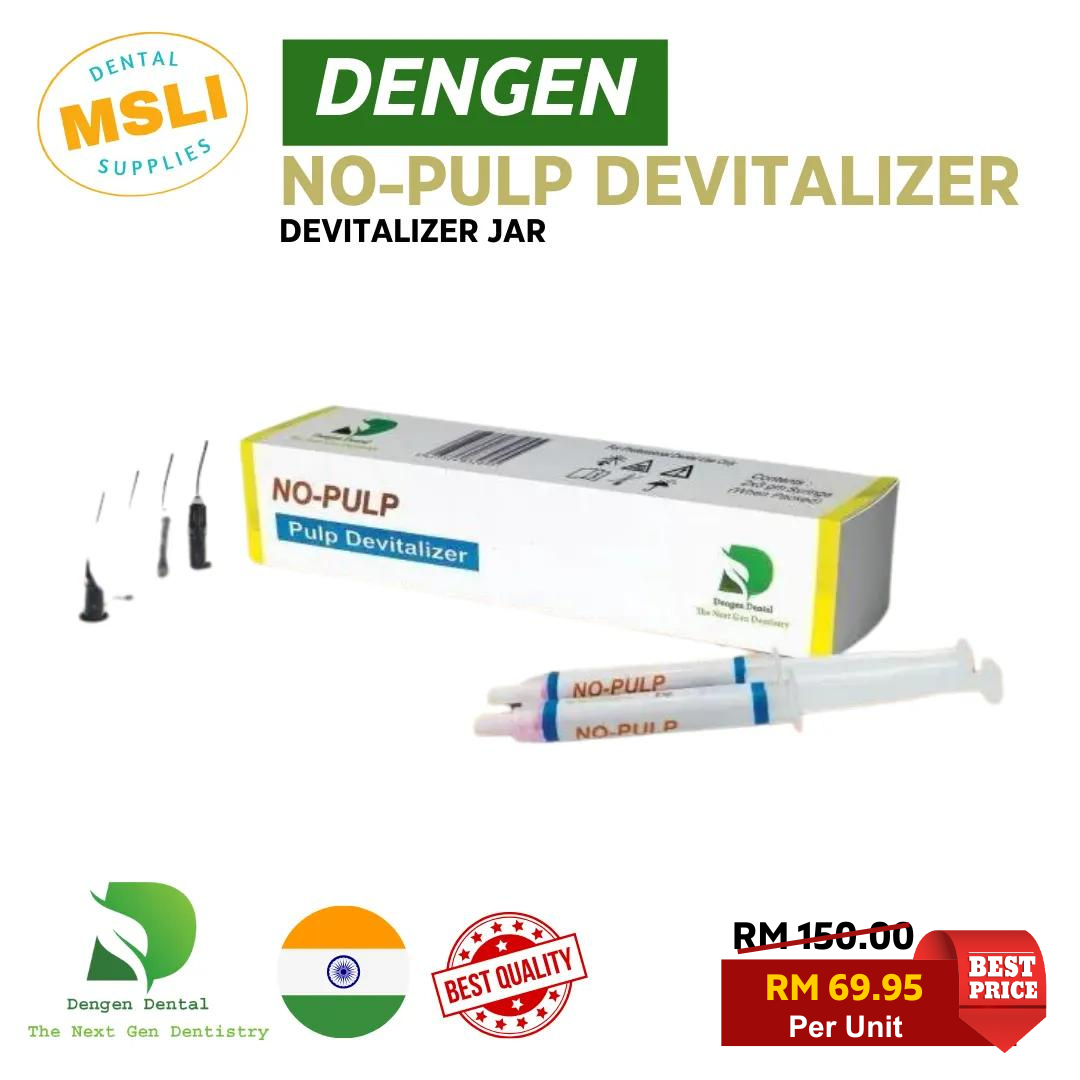 Ready Stock DENGEN NO-PULP DEVITALIZER - 2 X 3g Syringe (Denopulp) 🟢 ...