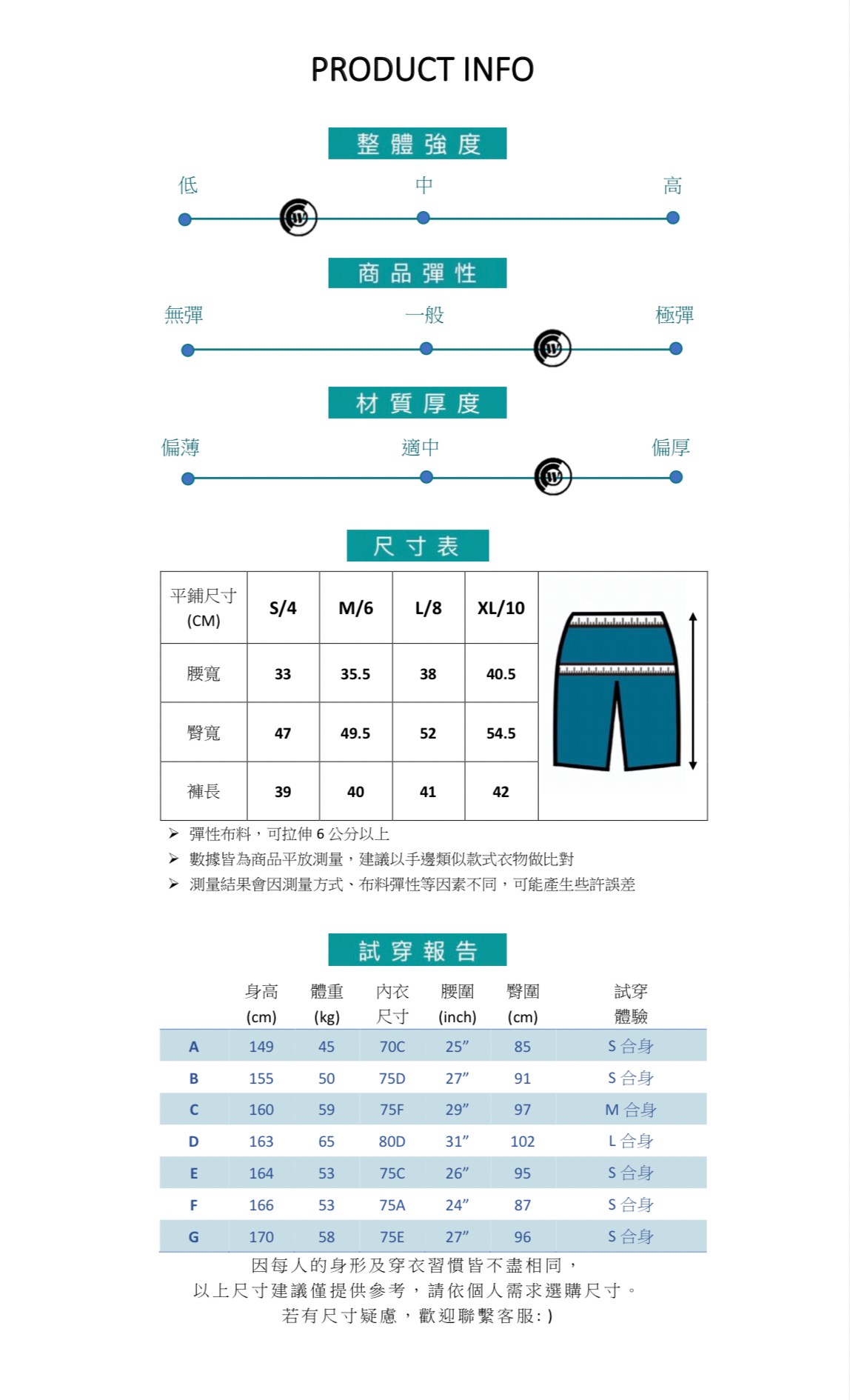 親膚雲感口袋高腰短褲