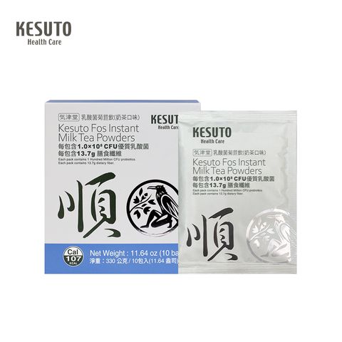 KESUTO氣津堂 乳酸菊苣飲(奶茶口味)_無健字號_1000x1000