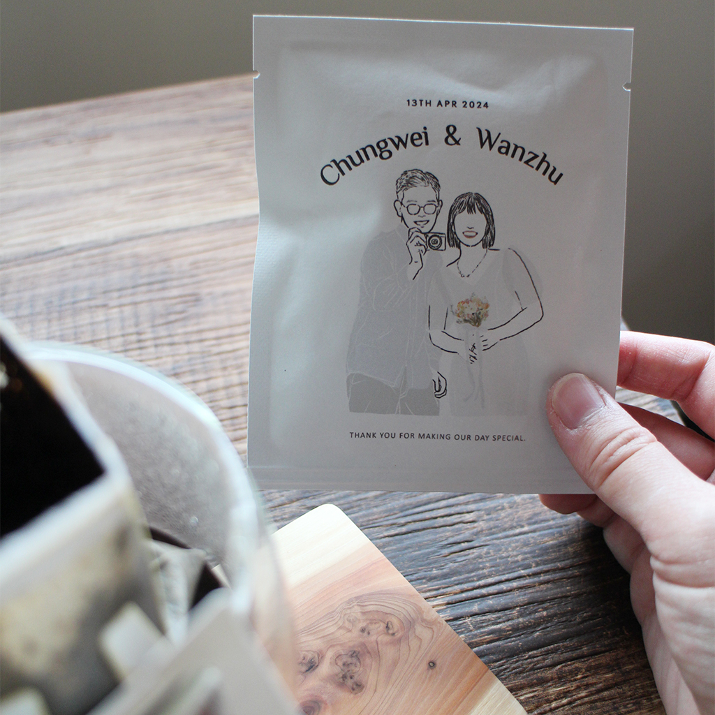婚禮小物-客製化濾掛式咖啡