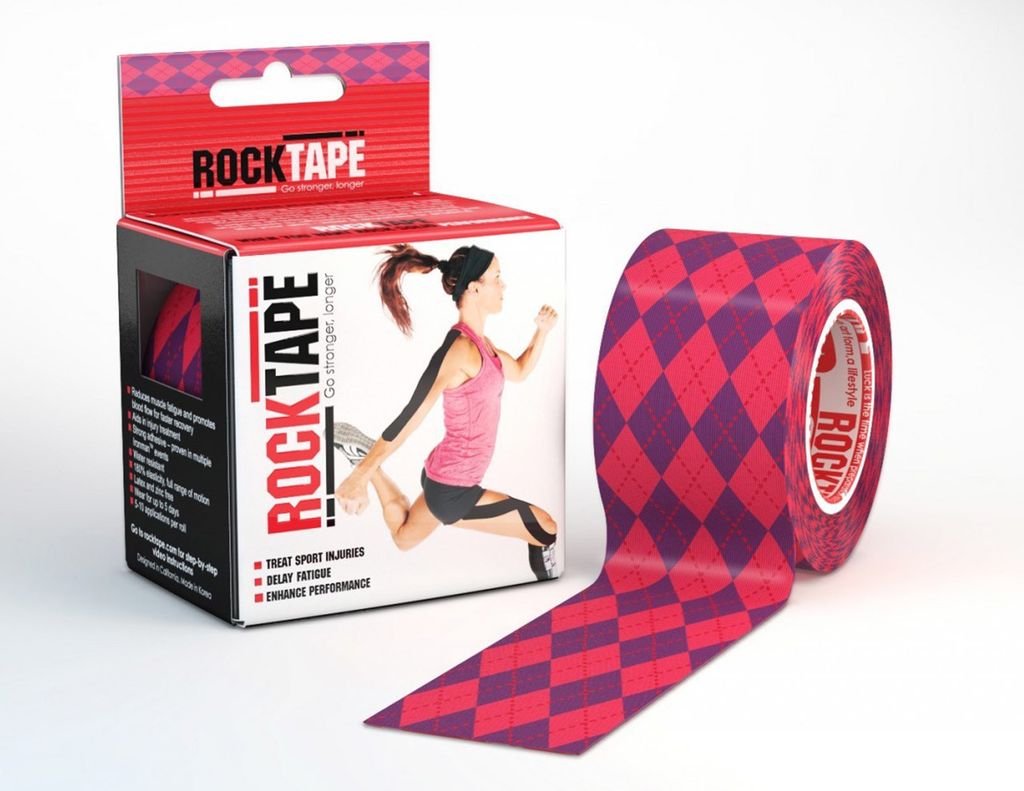 rocktape argyle pink