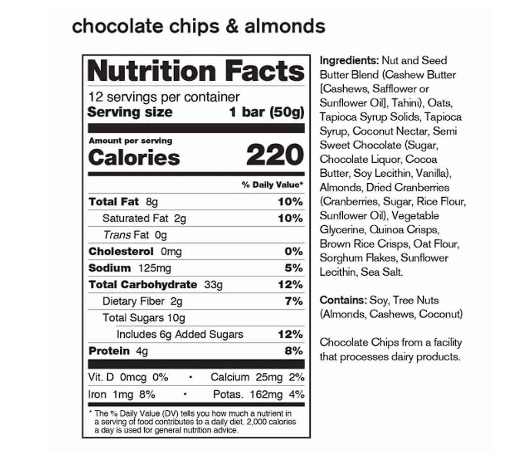 skratch labs energy bar choco chips almonds 2